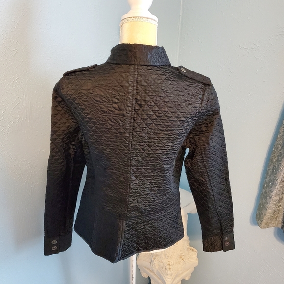 I.E. Relaxed quilted Blazer jacket A62 - Picture 8 of 8